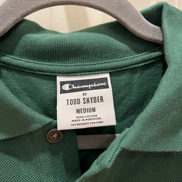 Champion Green Men's Polo Shirt - Picture 3 of 3